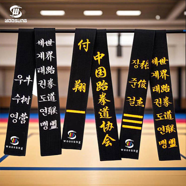 Zwarte riem karate