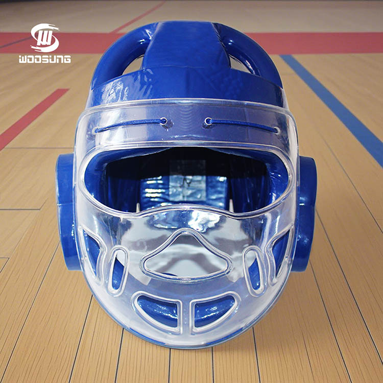Taekwondo hoofdwacht met masker